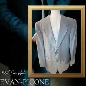 Evan Picone Suit Jacket 100%Pure Wool